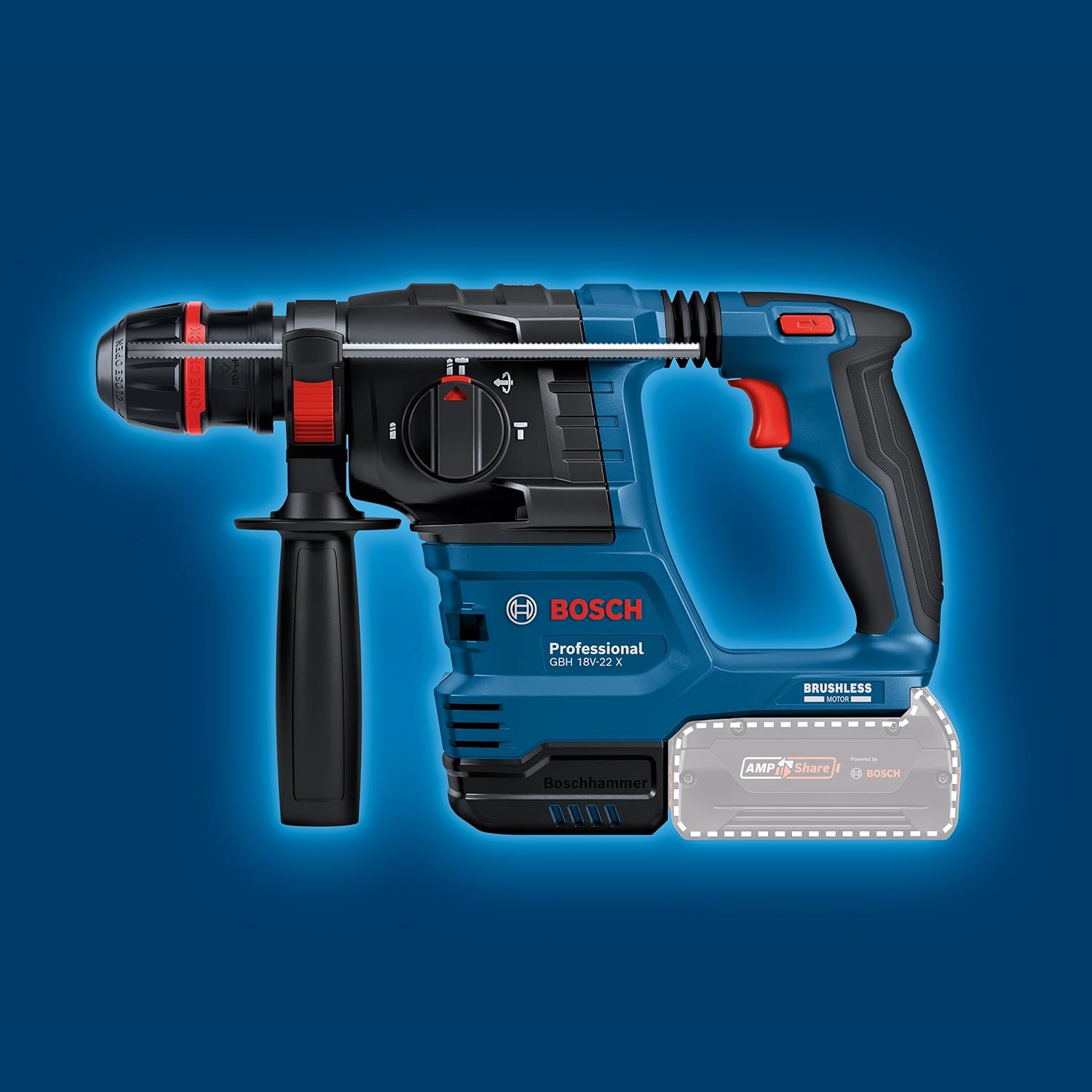 Thumbnail 6 de Bosch Professional GBH 18V-22 X perforateur sans-fil 🛠️