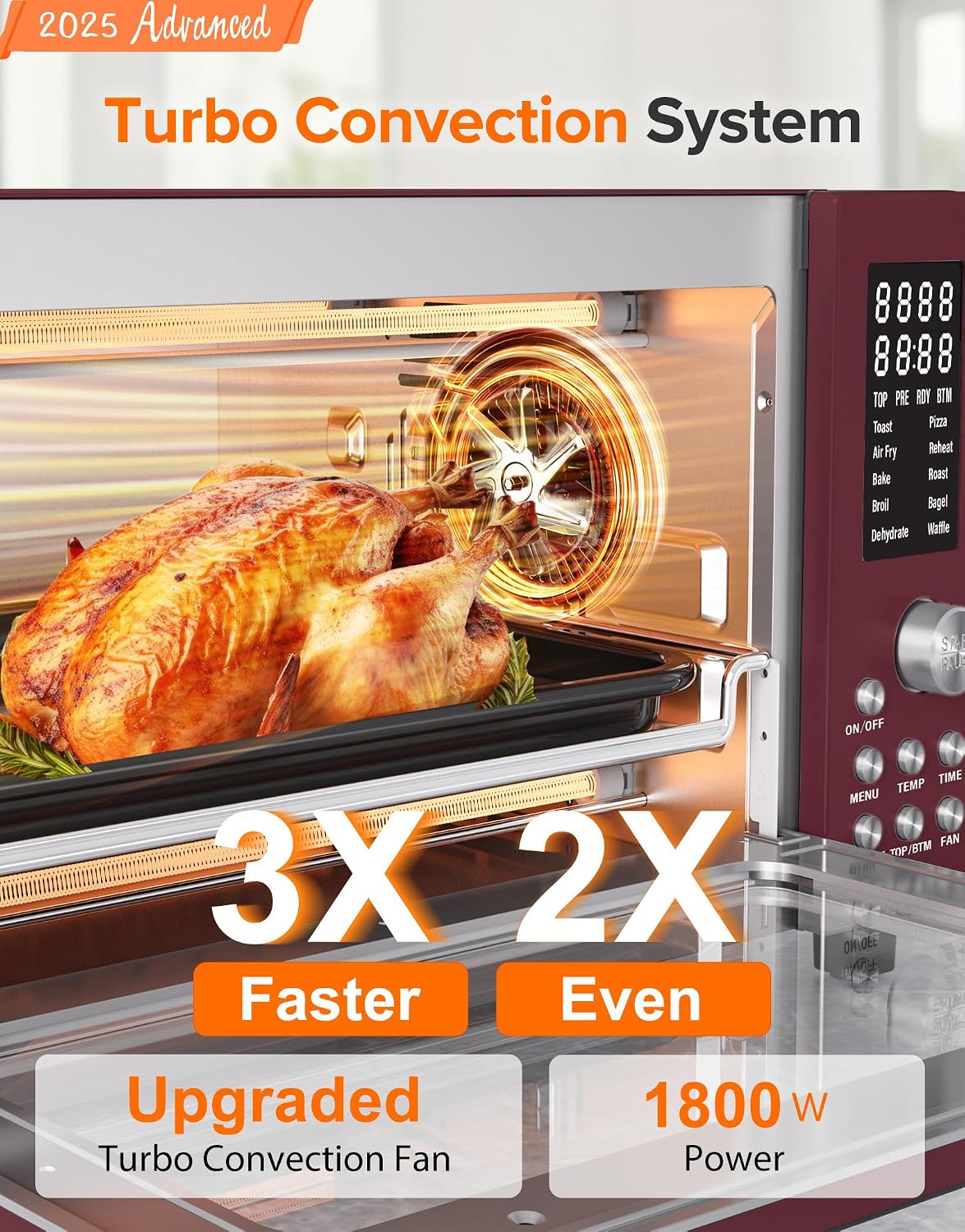 Detalle 2 de Nuwave Bravo Pro Smart Air Fryer 21 qt