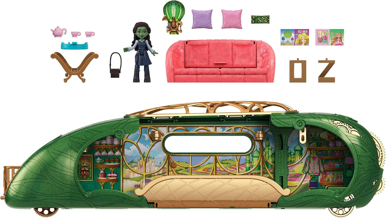 Thumbnail 5 de Mattel Wicked Tren a Ciudad Esmeralda 7 cm