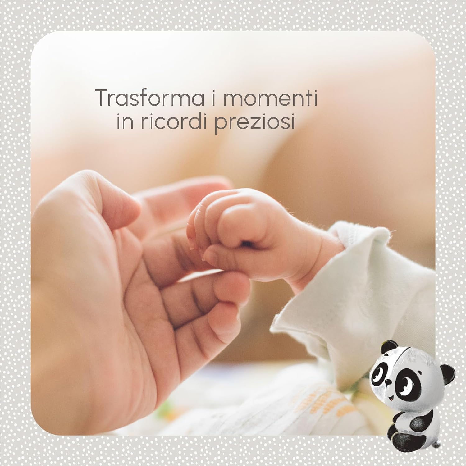 Thumbnail 5 de Tiny Love Family Prints – Kit impronta mani famiglia con cornice personalizzata