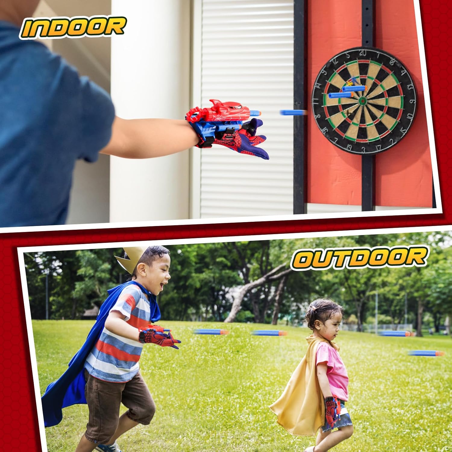 Thumbnail 5 de Spid-er Launcher 2er Set Spielzeug 40 Darts
