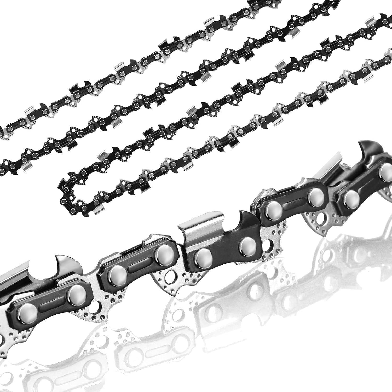 Detalle de Loggers Art Gens 16 inch-3/8-043-55-2pcs Chainsaw Chain, 16-Inch Semi-Chisel