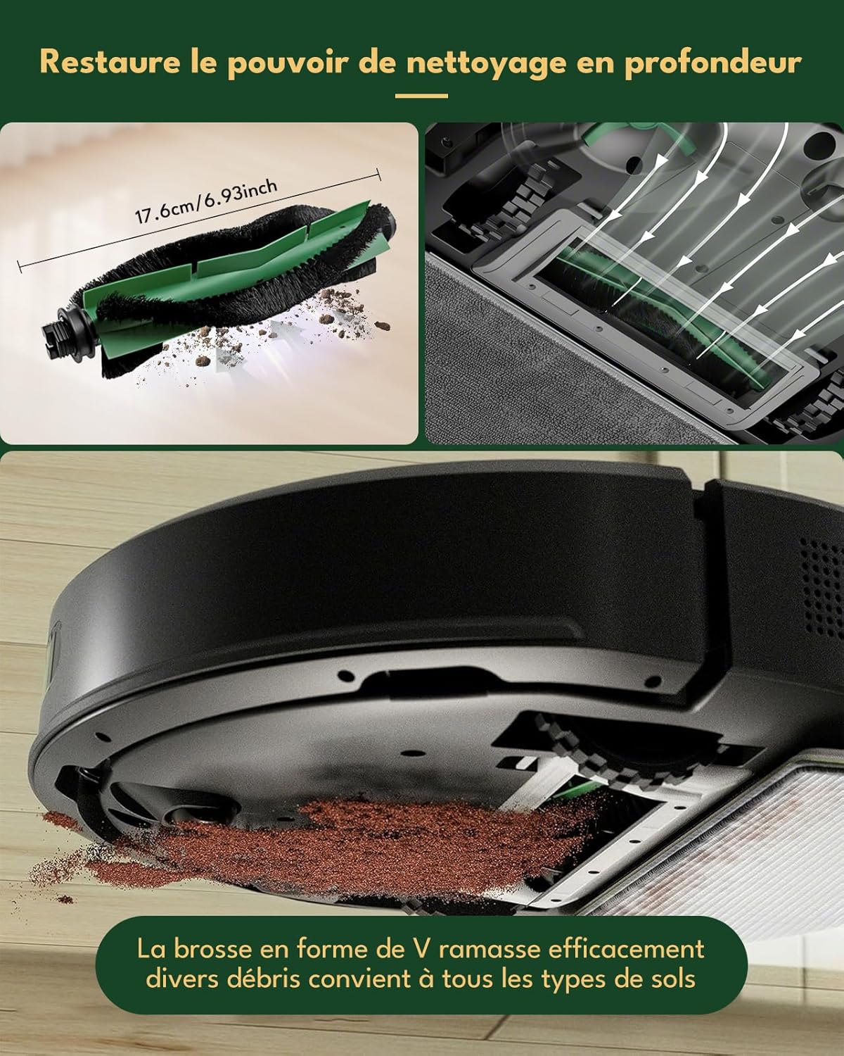 Thumbnail 2 de Lot de 18 Accessoires iRobacc pour Roomba 105 Combo / Roomba Combo Essential