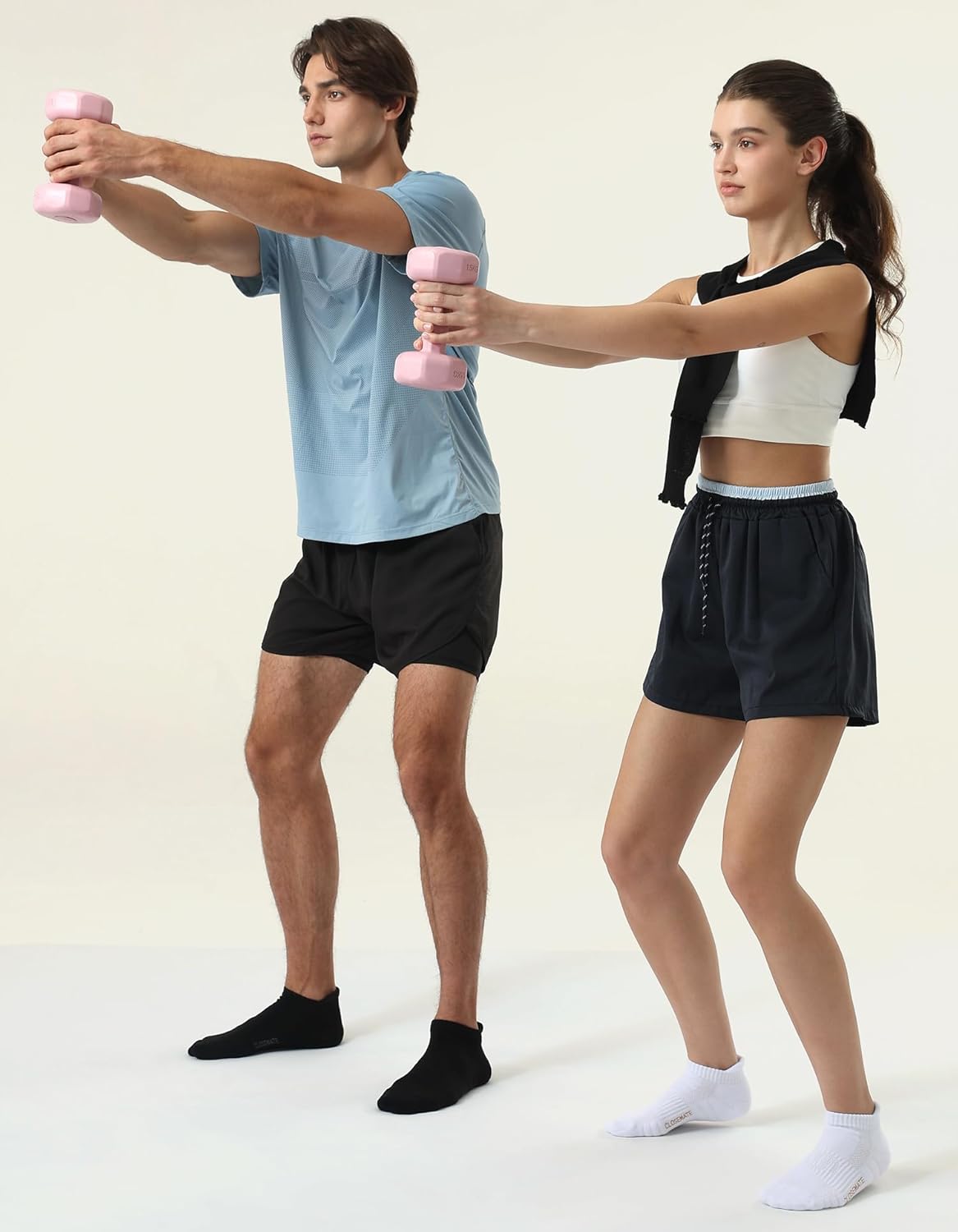 Thumbnail 1 de CLOSEMATE Calzini Sportivi Donna 6 Paia in Cotone con Supporto Arco e Antiscivolo