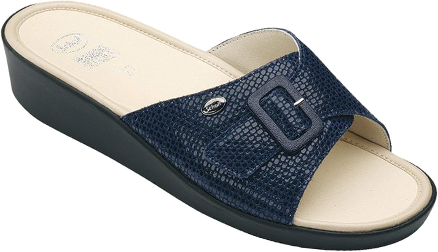Detalle de Scholl New Massage SandaliDonna: comfortevole relax con suola massaggiante e cinturino regolabile