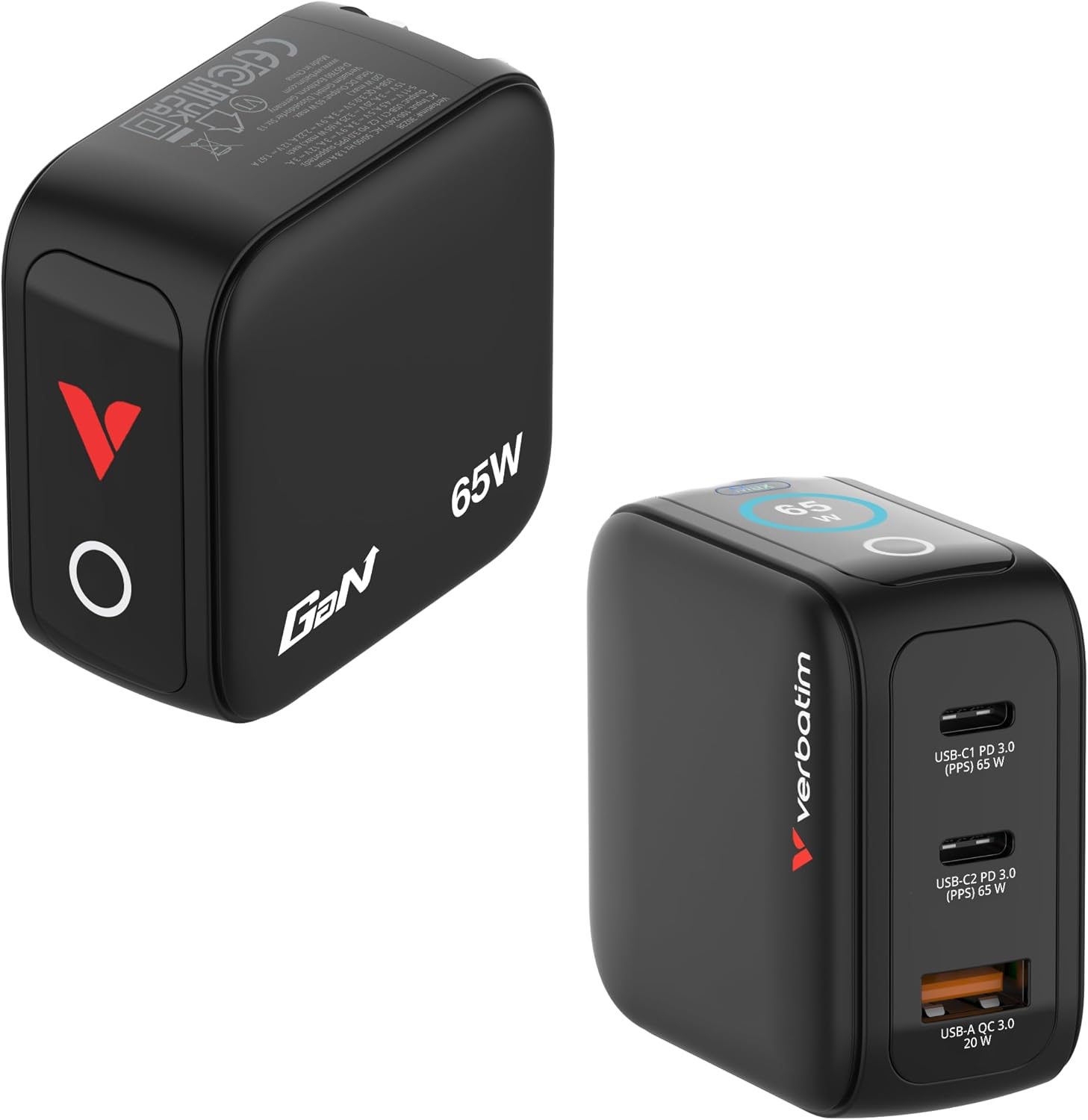 Thumbnail 6 de Verbatim GaN Charger 65 W 3 Ports