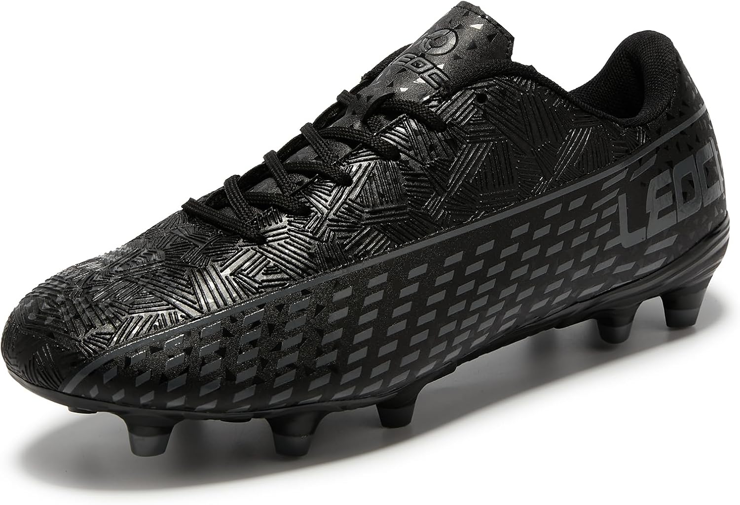 LEOCI football shoes / astro training cleats for AG/FG – lightweight cushioned outdoor boots