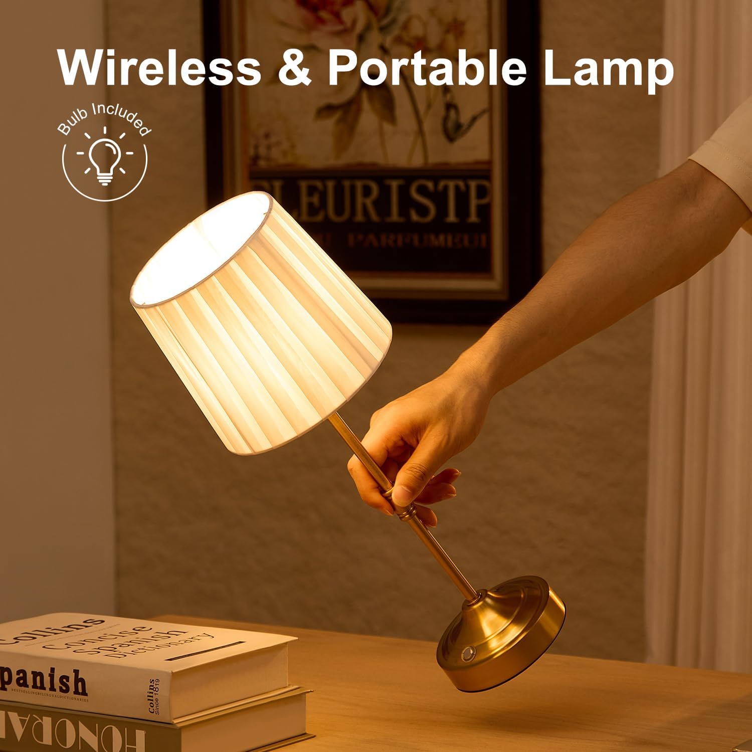 Thumbnail 4 de SAIWEYA Cordless Table Lamp 5200mAh