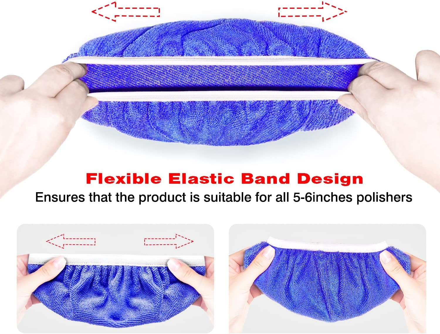 Thumbnail 3 de FONAROLL 5–6 Inch Polisher Pads 15pcs 🧽