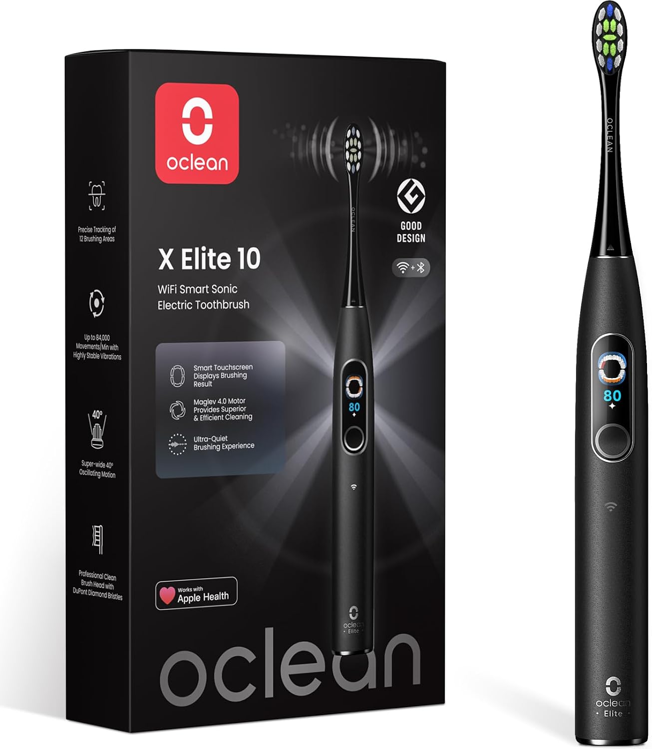 Detalle de Oclean X Elite 10 Brosse à dents éléctrique