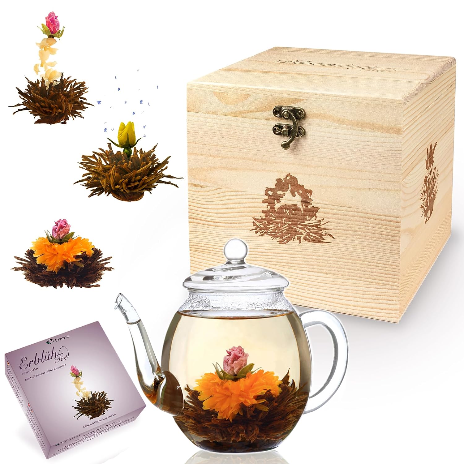 Mix Geschenkset Erblühtee 0,5 l 🍵