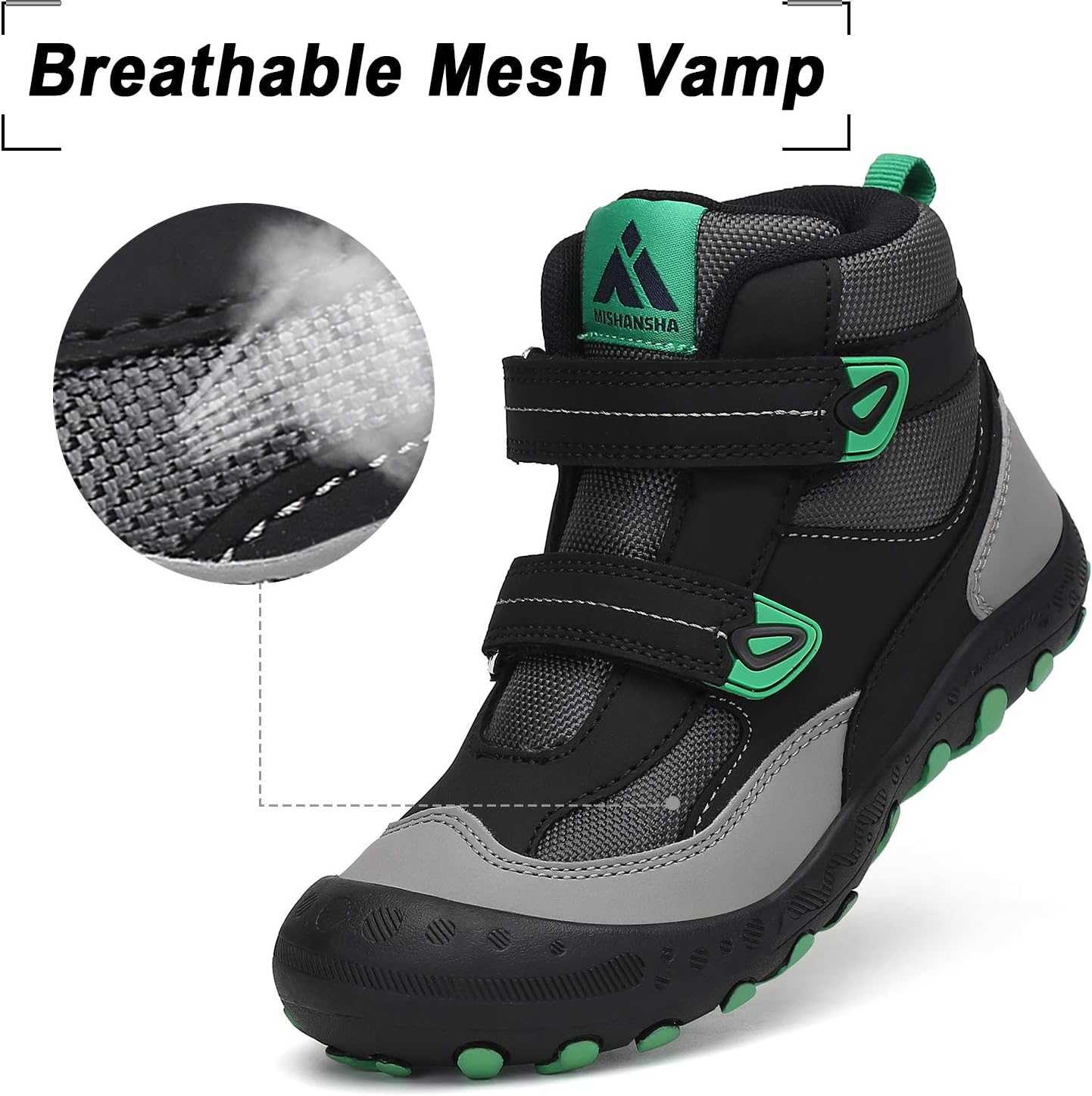 Thumbnail 1 de Mishansha Kids Hiking Boots: Durable, Easy-On, Anti-Collision Kids’ Outdoor Boots