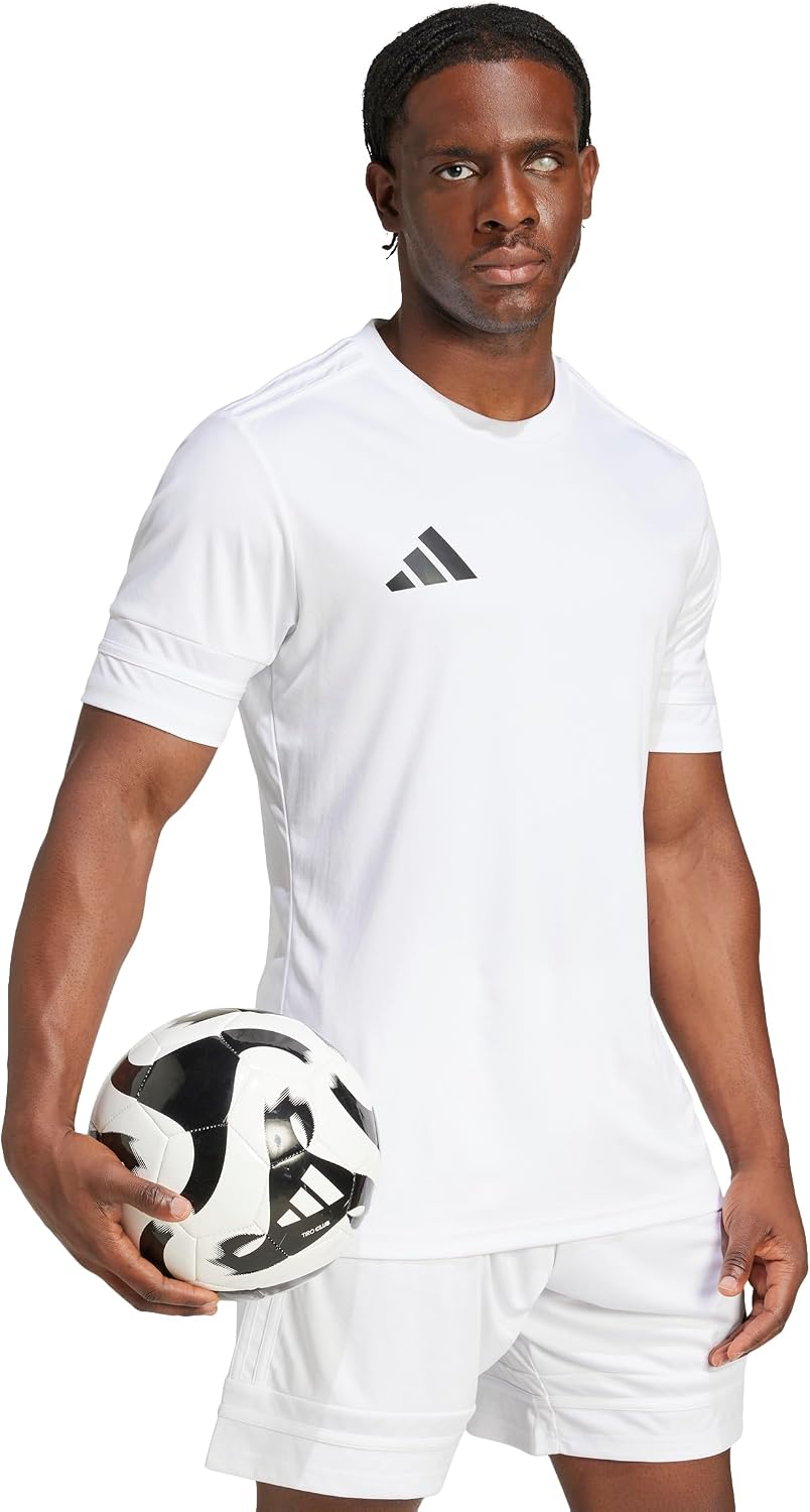 Thumbnail 6 de Adidas Squadra25 Jersey de Manga Corta para Hombre – Blanco/Blanco/Negro, Talla M