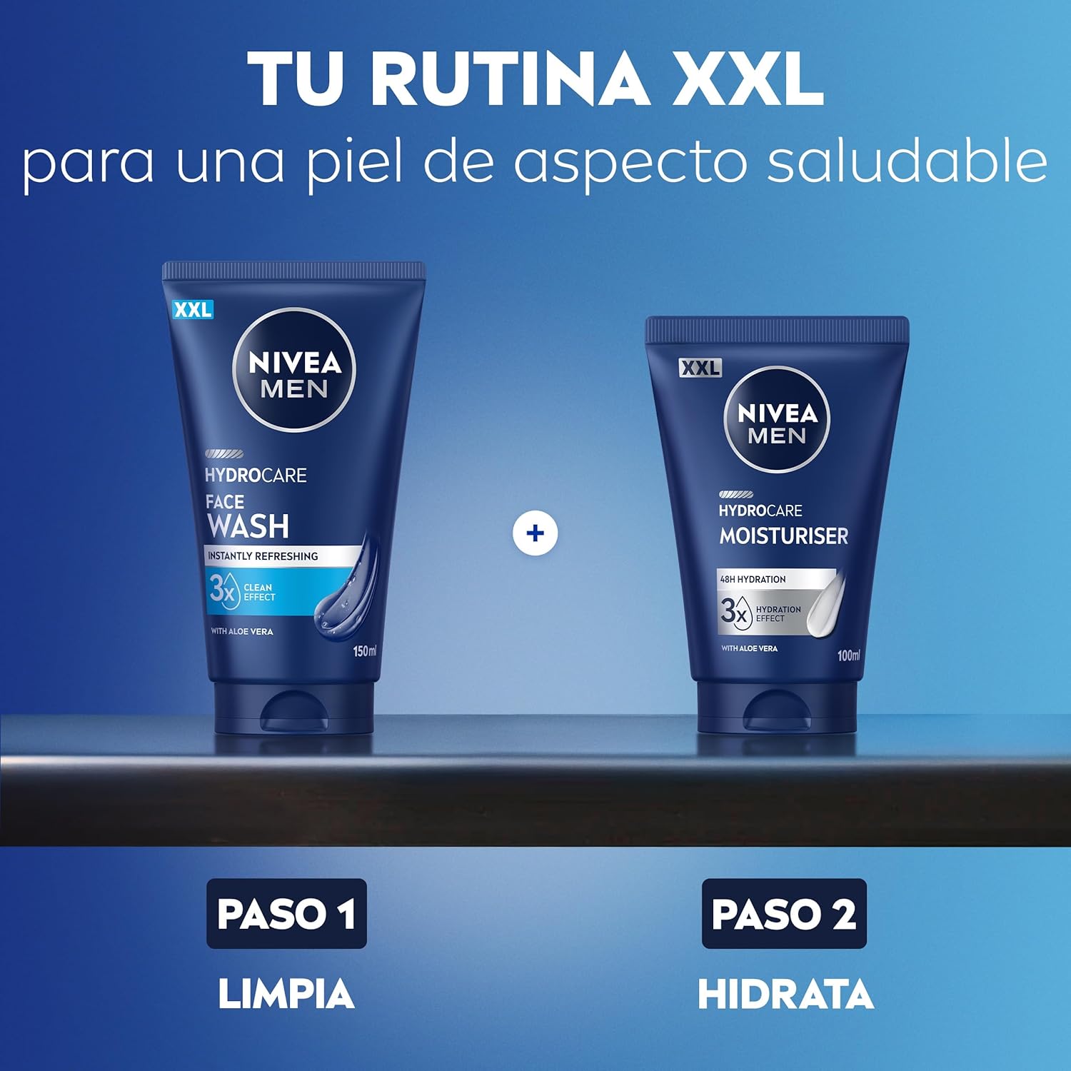 Thumbnail 5 de NIVEA MEN Hydrocare XXL crema hidratante facial 100 ml