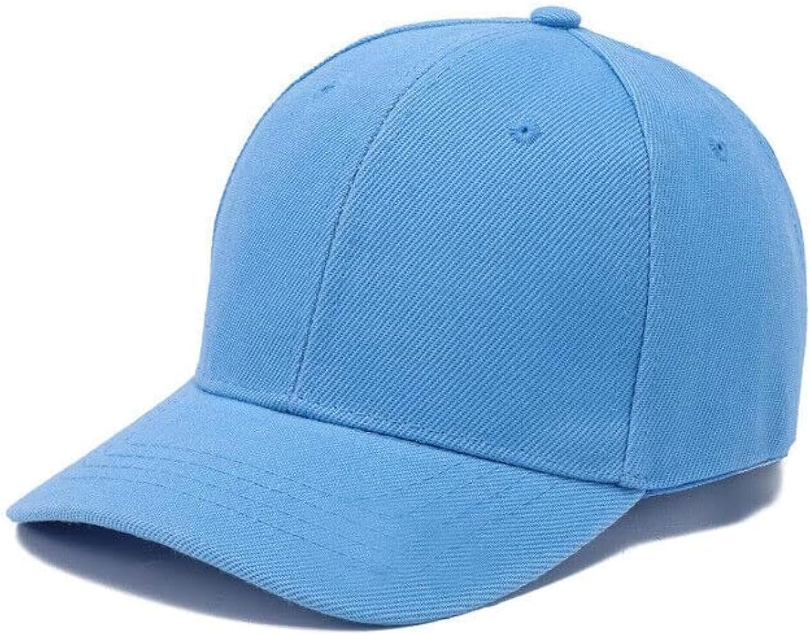 Detalle de Boolavard Kinder-Baseballmütze aus Baumwolle (weiche LOW PROFILE Cotton UNI Basecap) – verstellbar für 2–9 Jahre