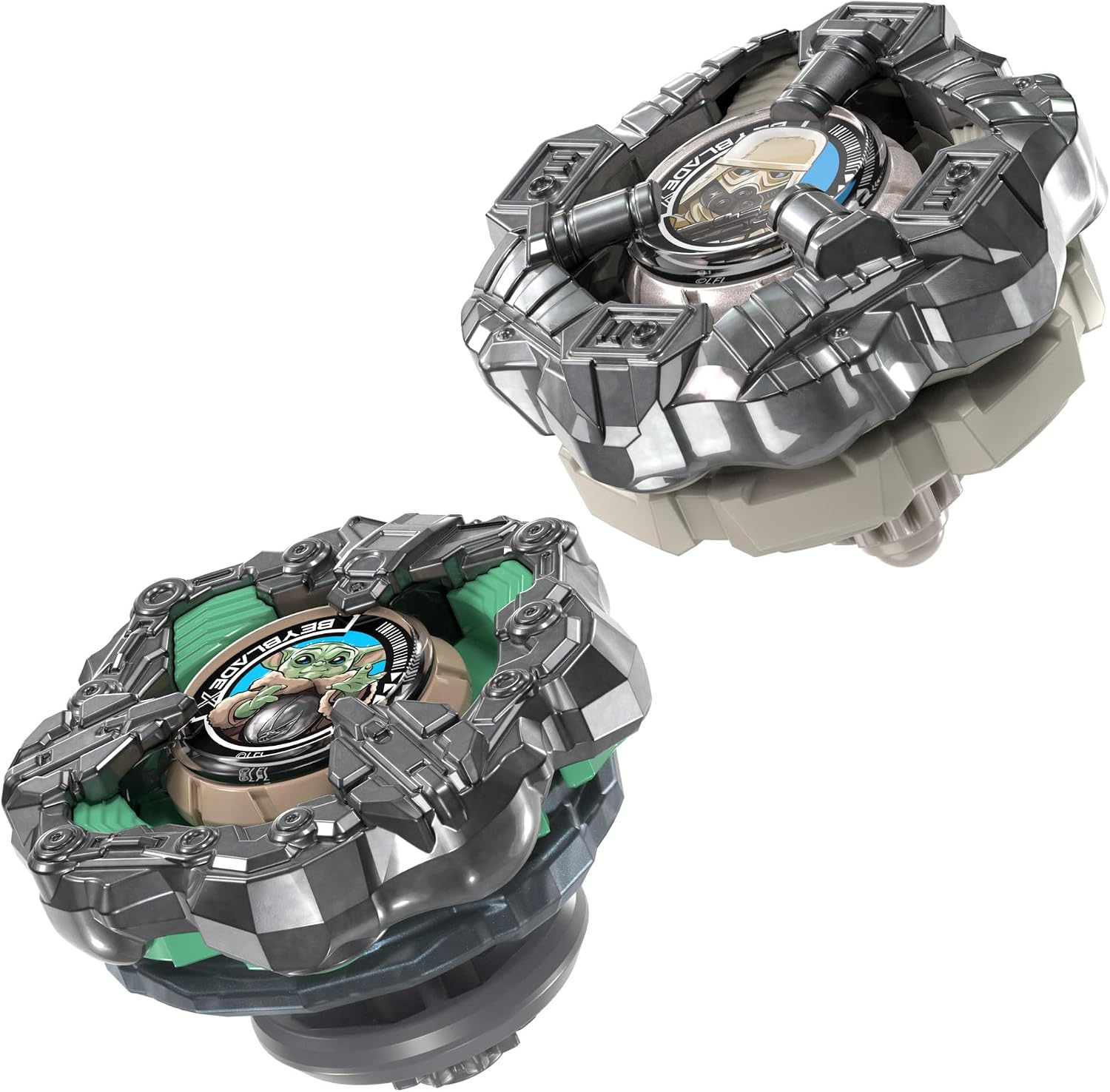 Detalle de Hasbro G3061ES0 Beyblade X i Gwiezdne wojny: 2 bączki Grogu i Snowtroopera