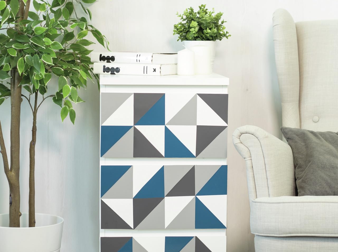 Thumbnail 3 de d-c-fix Vinilo adhesivo antracita mate para muebles 🖤