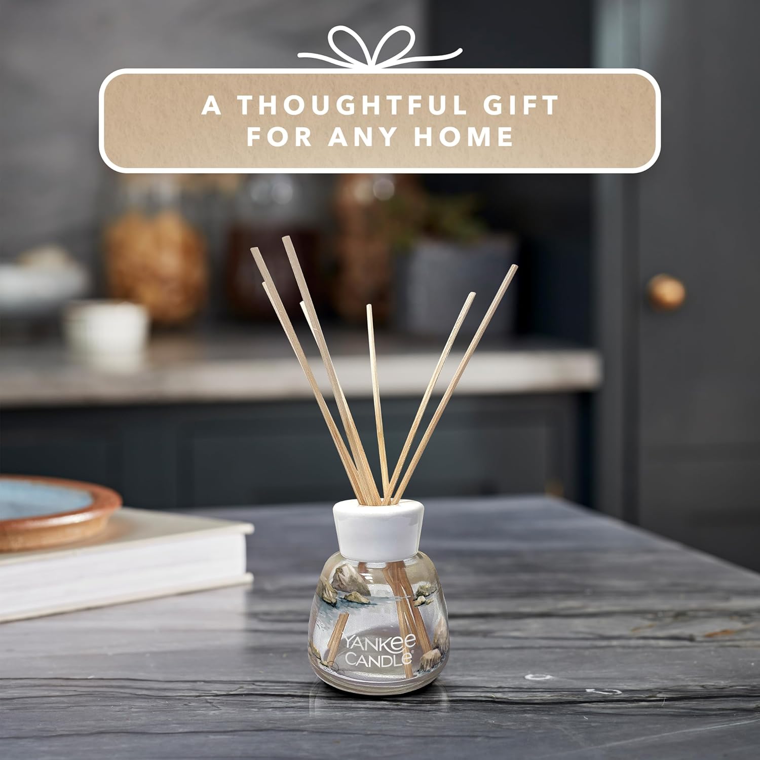 Detalle de Recharge brins diffuseur Yankee Candle Signature Ambre et Bois de Santal – 200 ML