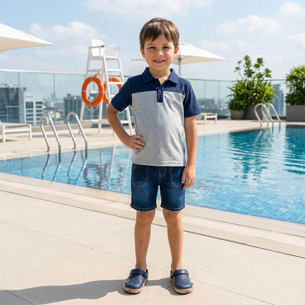 Detalle de Miamooi Kids Clogs in EVA