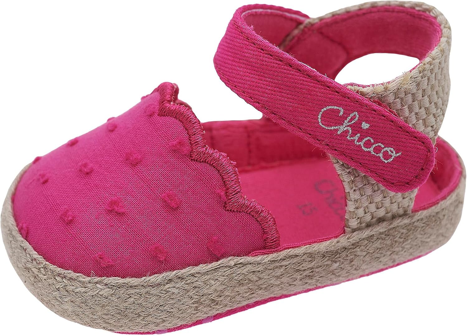 Detalle de Chicco Sandale Fille pour Nouveau-né avec Lanière – Confort à scratch