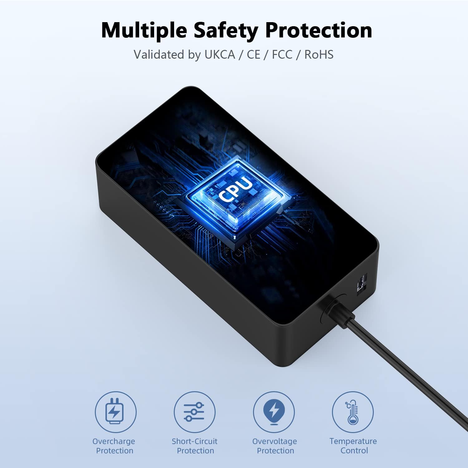 Thumbnail 4 de 65W Charger Compatible with Microsoft Surface Pro