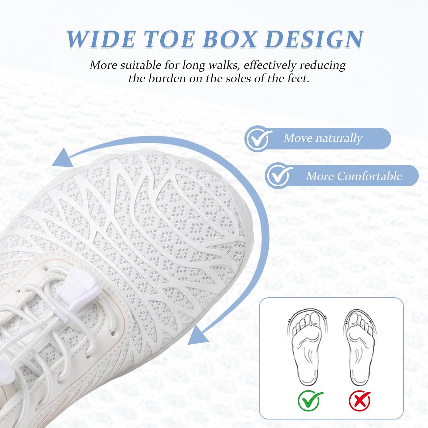Thumbnail 2 de Jmzb Barefoot Shoes (Women & Men) – Wide Toe Box Trail Running & Water Athletic Sneakers