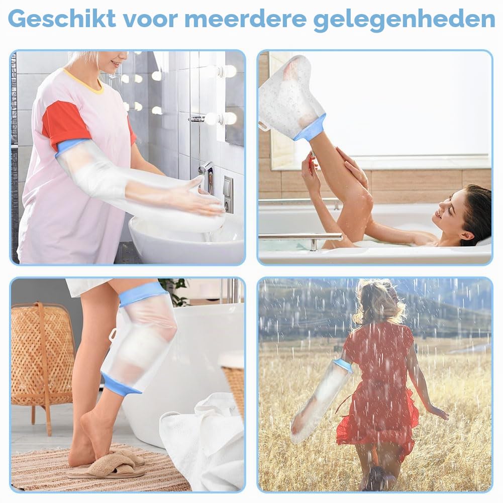Thumbnail 6 de AOOWU 5015650 waterdichte kniegipshoes voor volwassenen, herbruikbaar