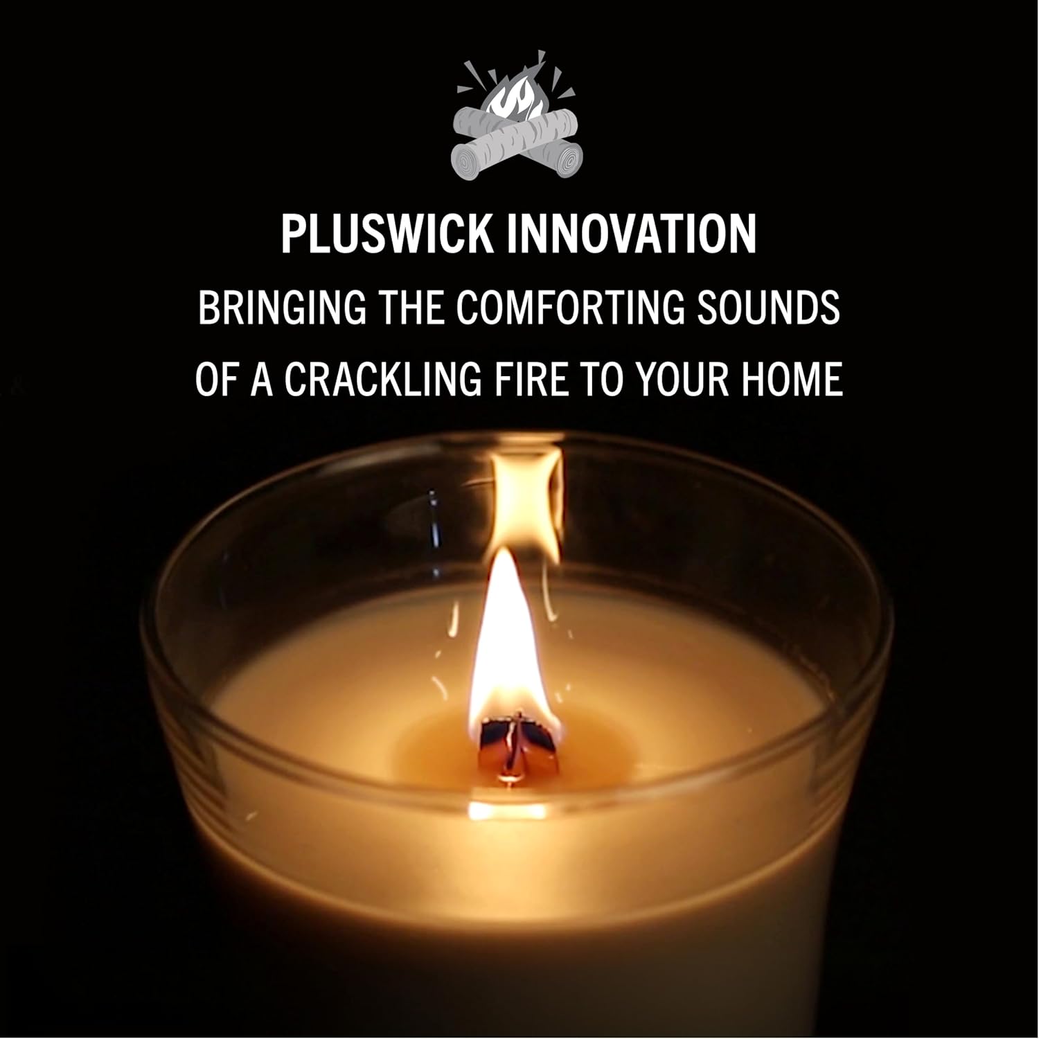 Thumbnail 3 de Grande bougie parfumée WoodWick Patchouli Crème à mèche crépitante (jusqu’à 130 heures)