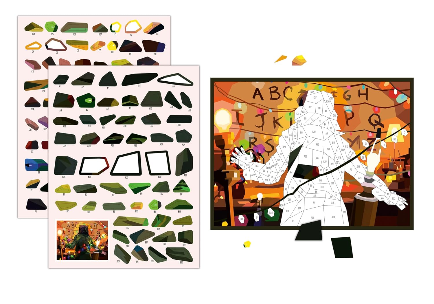 Thumbnail 3 de Stranger Things: The Official Color-with-Stickers Book