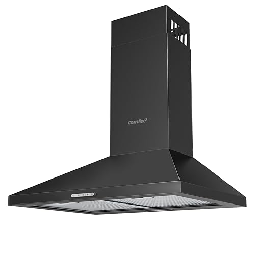 Thumbnail 8 de COMFEE' 60cm Chimney Cooker Hood (Wall Mounted) in Black