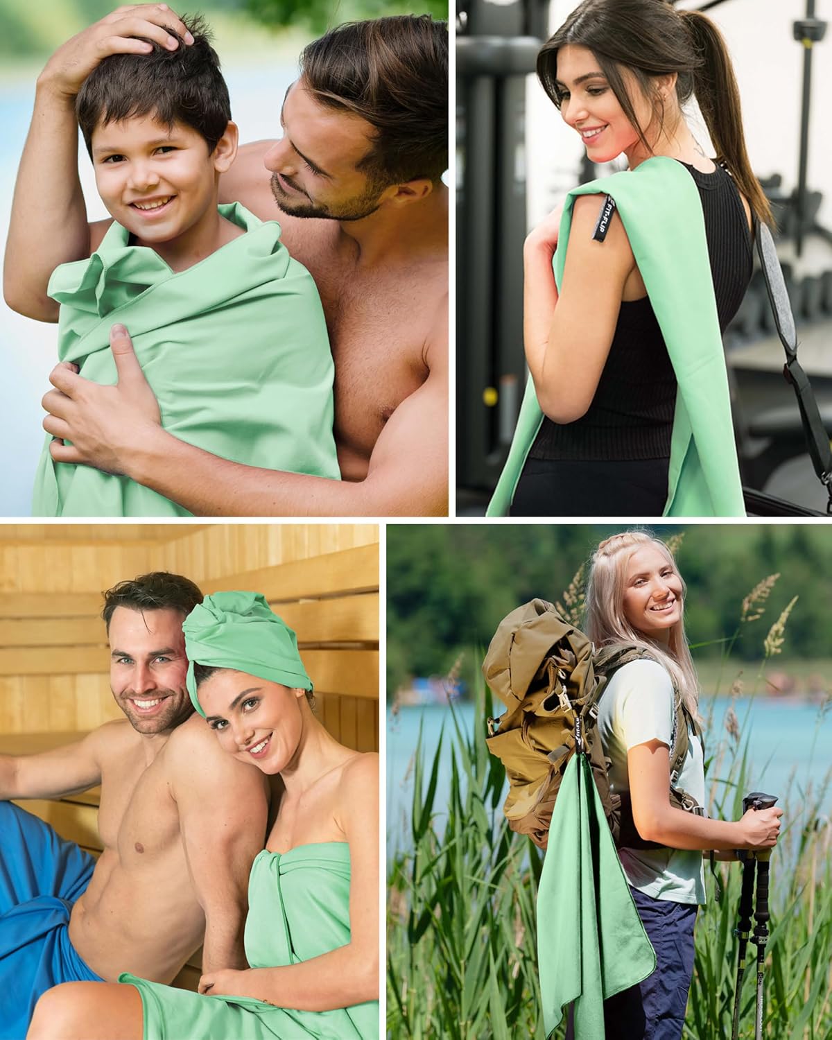 Thumbnail 4 de Fit-Flip Swimming towel quick-dry microfibre towel 🏖