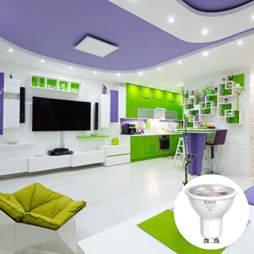 Thumbnail 6 de WAXP GU10 LED Spotlight Bulbs 5W (Cool White, 6500K) – 10 Pack