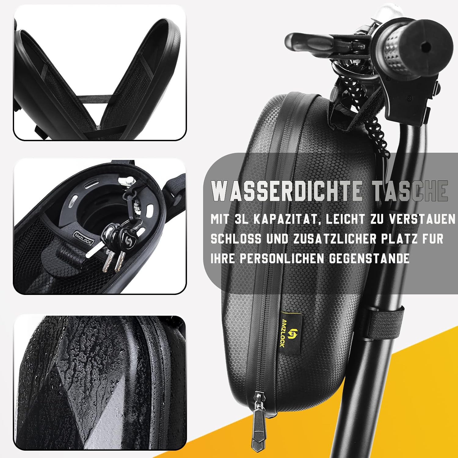 Detalle de AMZLOCK E Scooter Schloss 75cm đ
