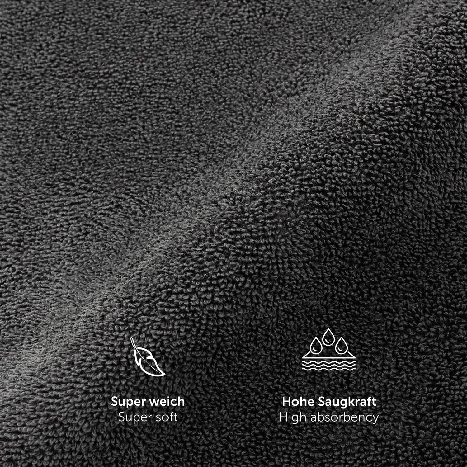 Thumbnail 4 de Blumtal Premium Frottier Gästehandtücher 12er Set