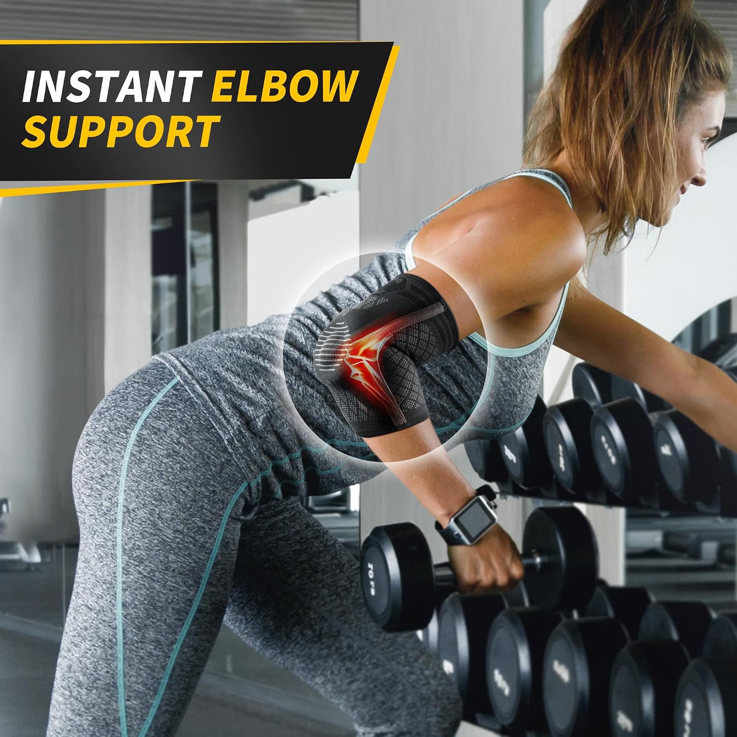 Detalle 2 de CAMBIVO Elbow Support 2 Pack