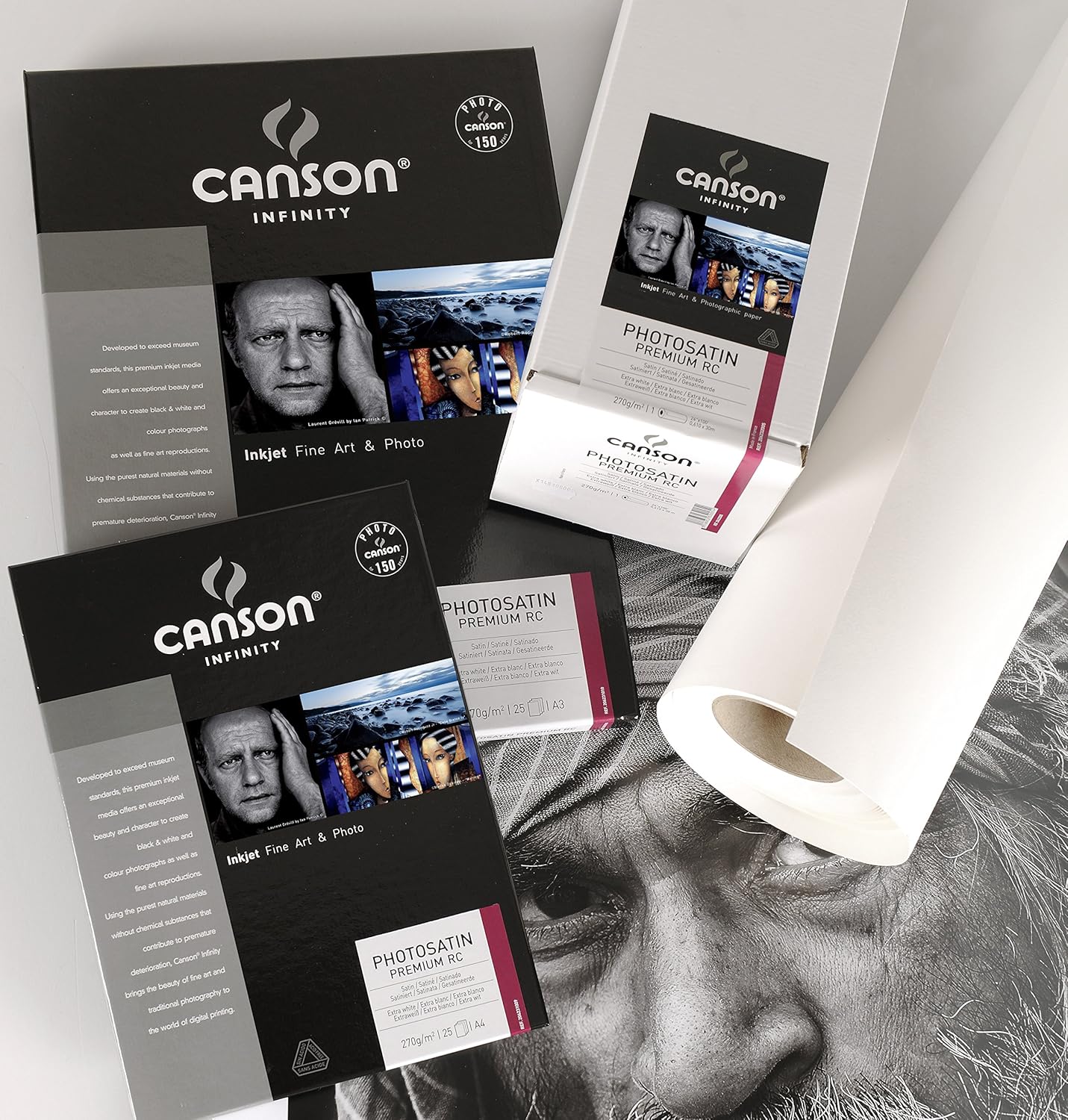 Thumbnail 4 de Canson Photosatin Premium RC A4 21x29,7 cm