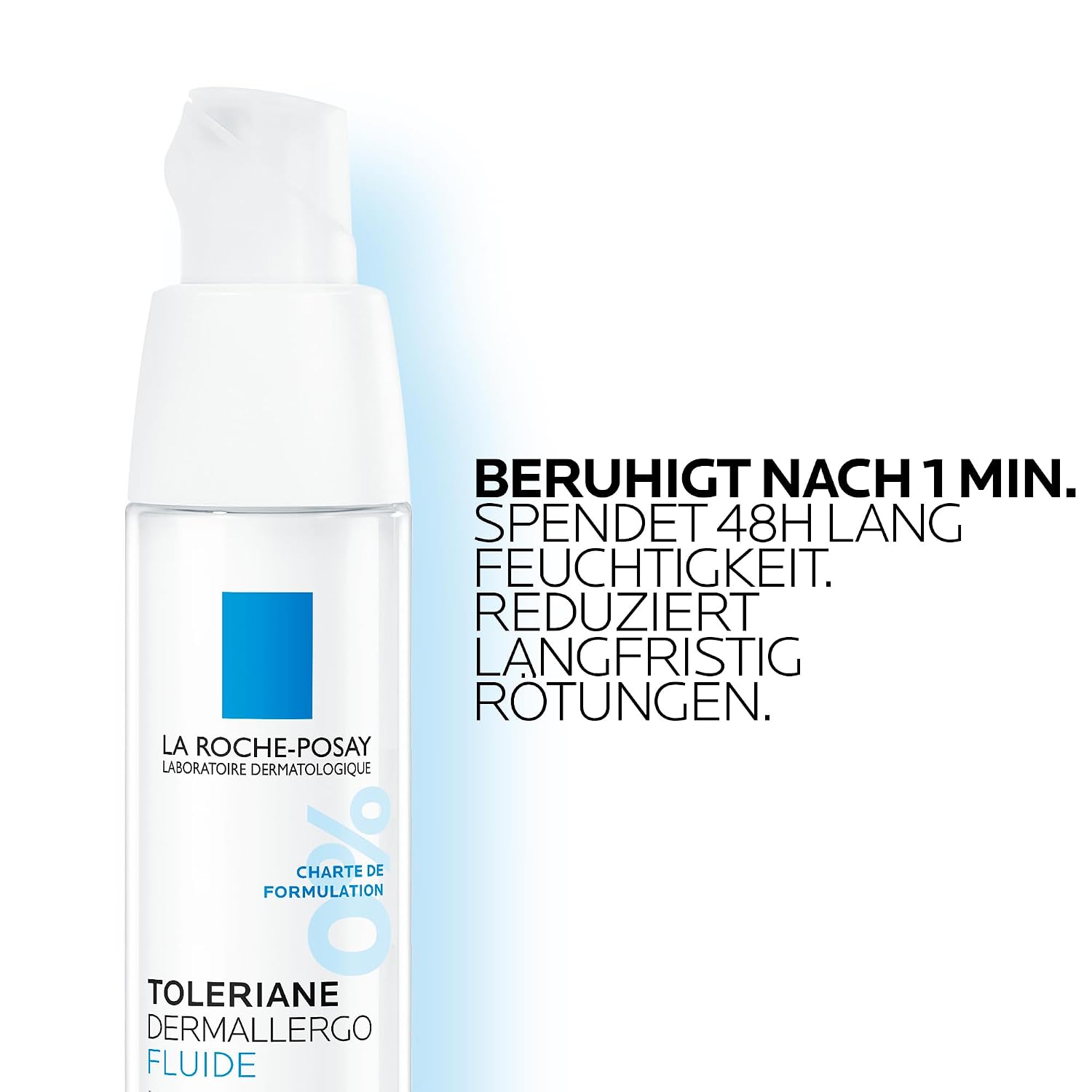 Thumbnail 6 de La Roche-Posay Toleriane Dermallergo regenerierendes Gesichtsfluid für empfindliche, zu Allergien neigende Haut (40 ml)