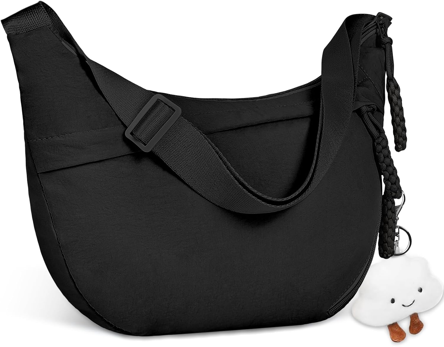 Detalle de Aucuu Borsa Tracolla Mezzaluna 35 cm