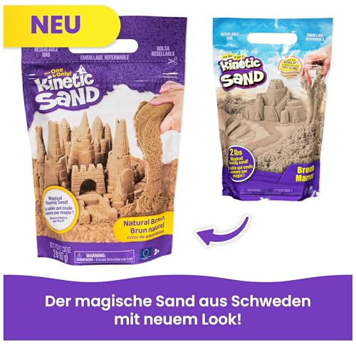 Thumbnail 4 de Kinetic Sand 907 g Naturbraun – sicher, kreativ und kindgerecht ab 3 Jahren