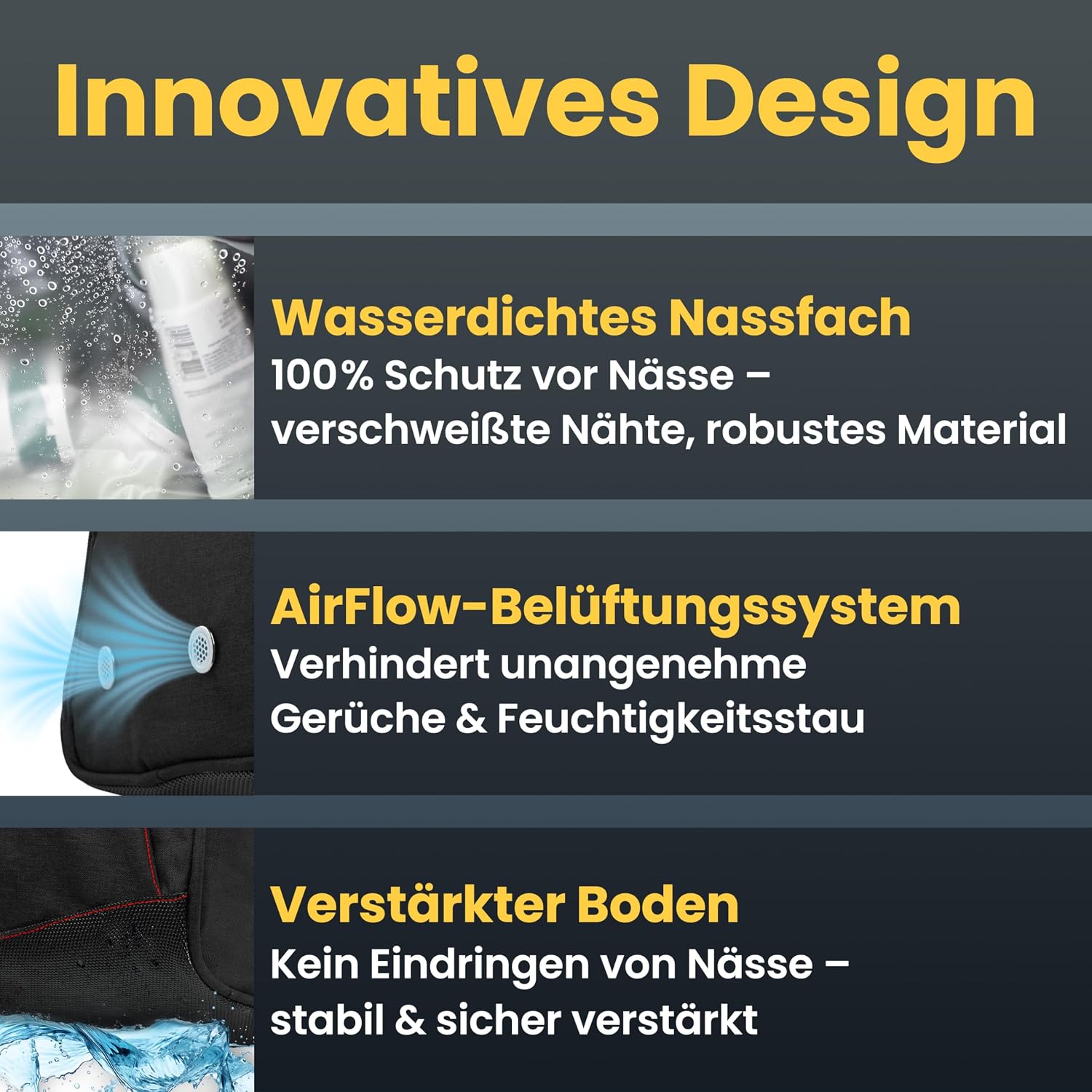 Detalle de Heldenwerk Sporttasche groß 2-in-1