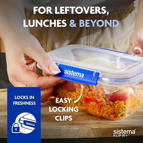 Thumbnail 2 de Sistema KLIP IT Plus Leakproof Food Storage Containers | 1 L (4 Pack)
