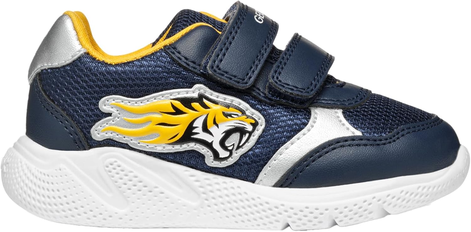 Thumbnail 1 de Geox B SPRINTYE Boy B – Basket bébé jeunes Navy/DK Yellow