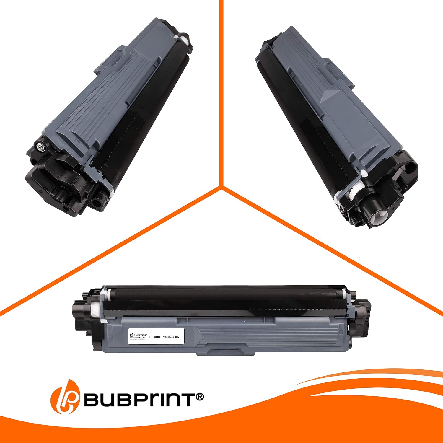 Thumbnail 6 de Bubprint TN-242BK/TN-246BK svart toner – kompatibel, cirka 2 500 sidor