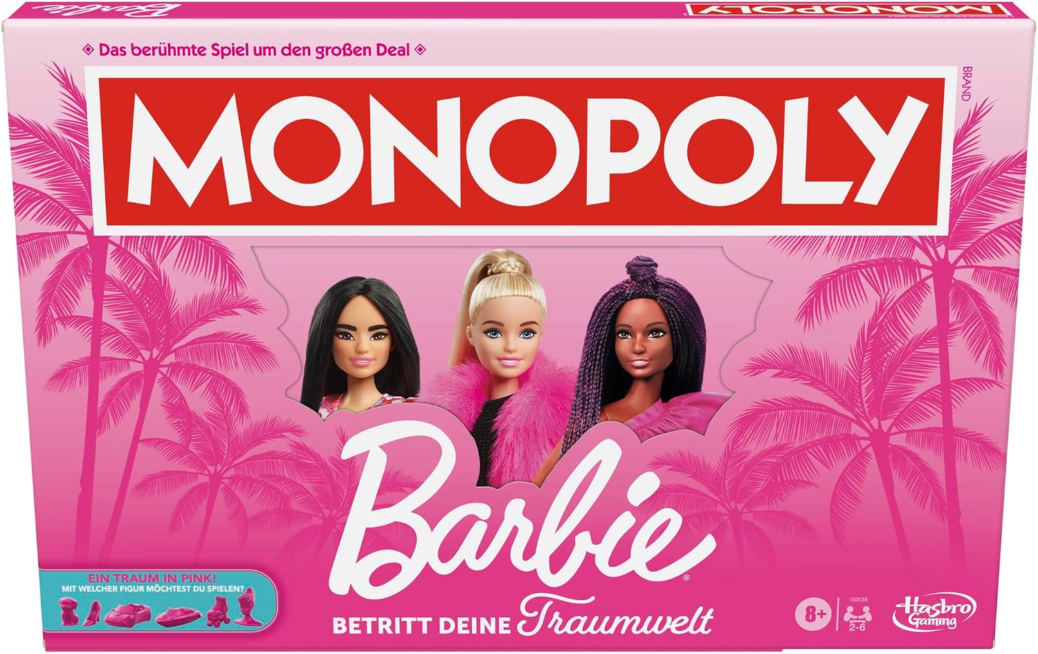Detalle de Monopoly Barbie Edition Brettspiel 🎲