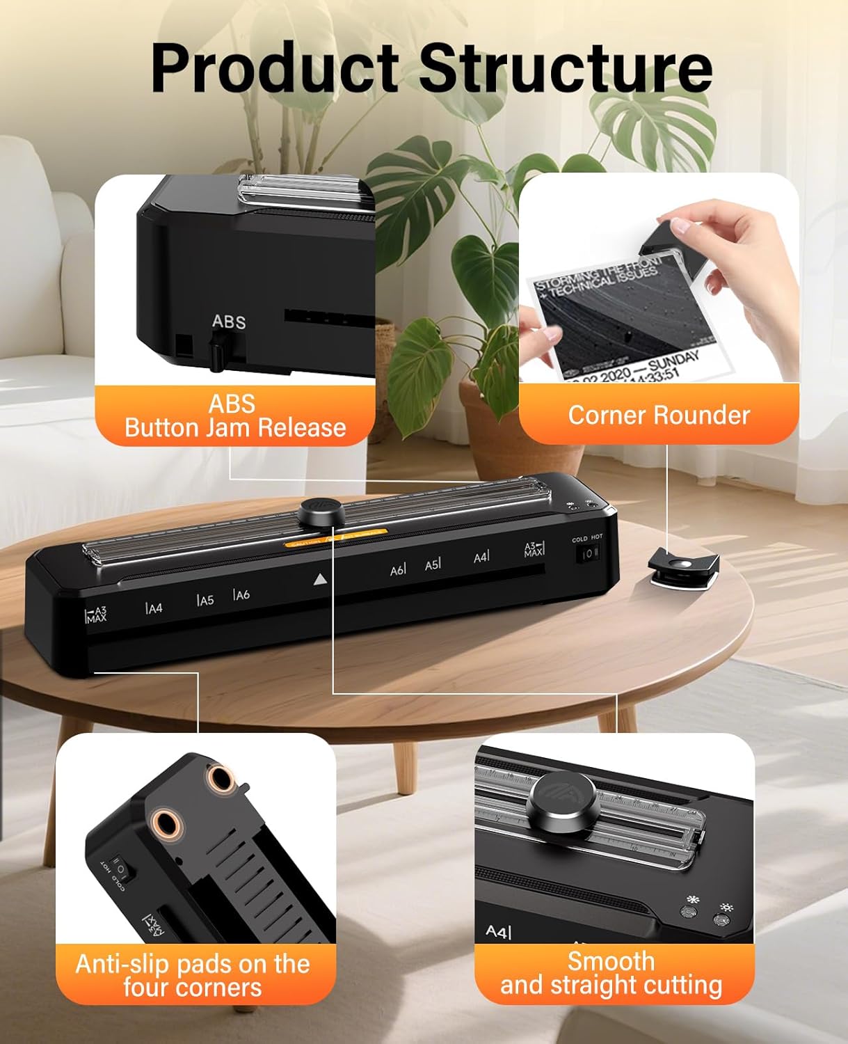 Thumbnail 6 de MAXDONE A3 laminator for home and office 📎