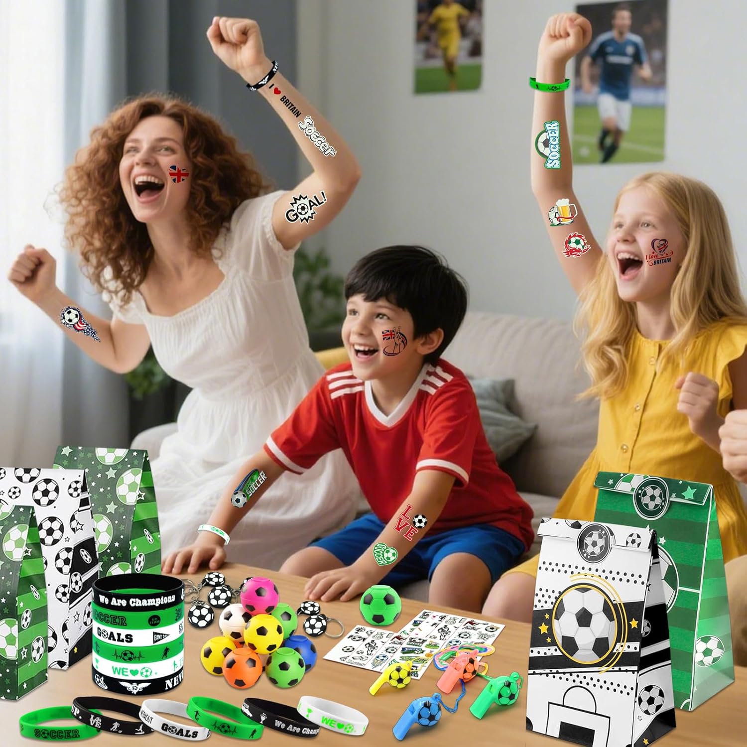 Thumbnail 3 de Football Party Bags Fillers set for kids 🎁