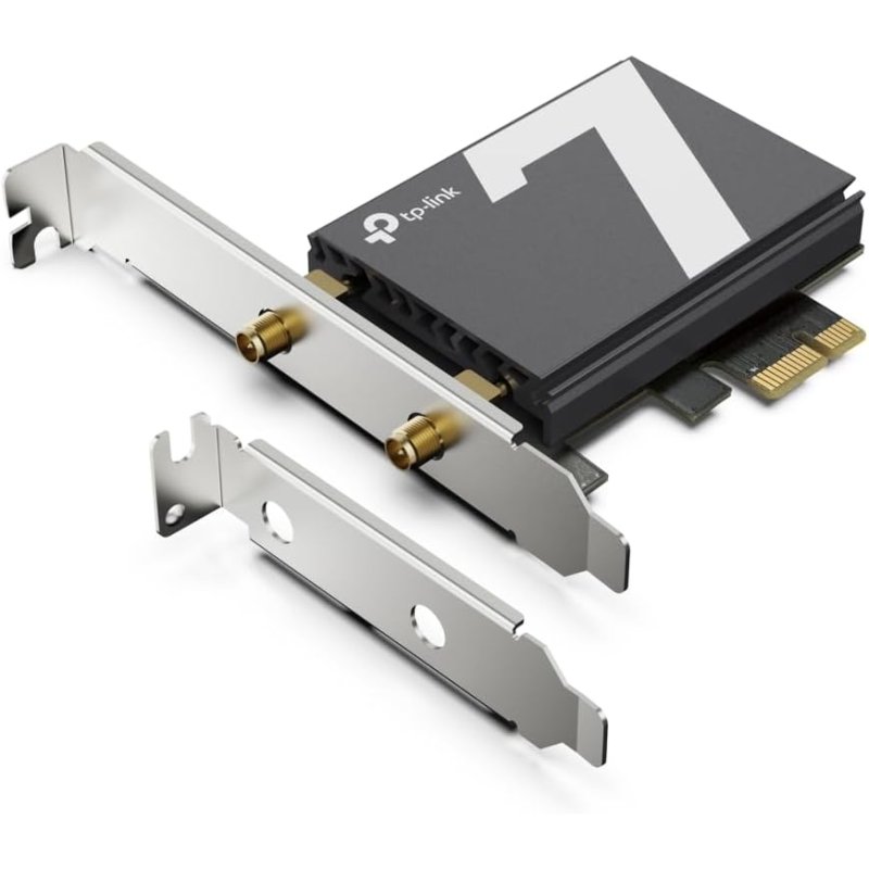 Detalle de TP-Link Archer TBE550E: Adaptador PCIe Wi‑Fi 7 BE9300 Tri-Banda con Bluetooth 5.4