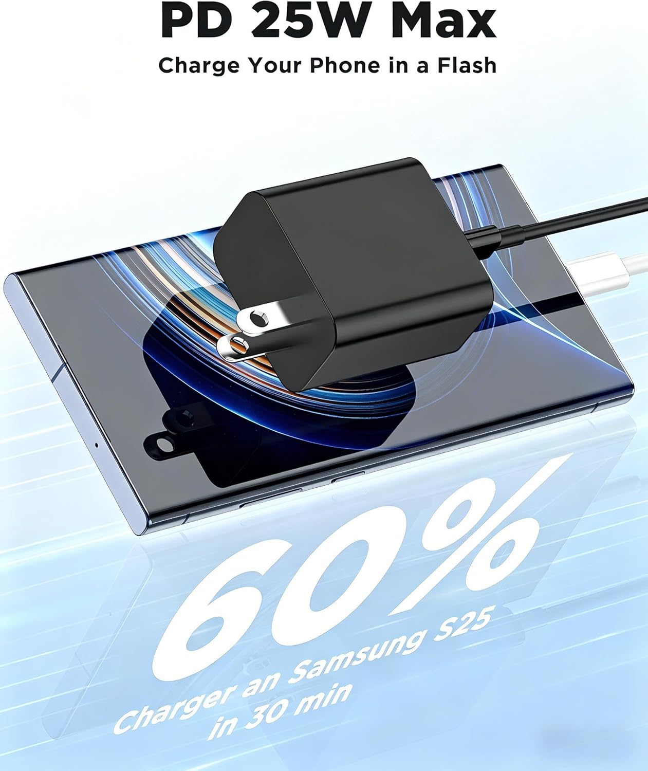 Thumbnail 4 de Samsung 45W USB C Fast Charger 3 Pack 10ft