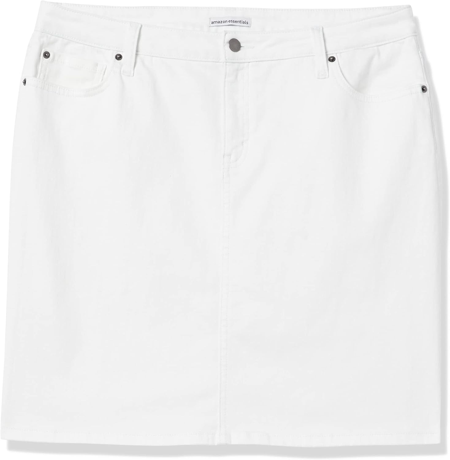 Detalle 2 de Amazon Essentials Women's Classic 5-Pocket Denim Skirt (Available in Plus Sizes)
