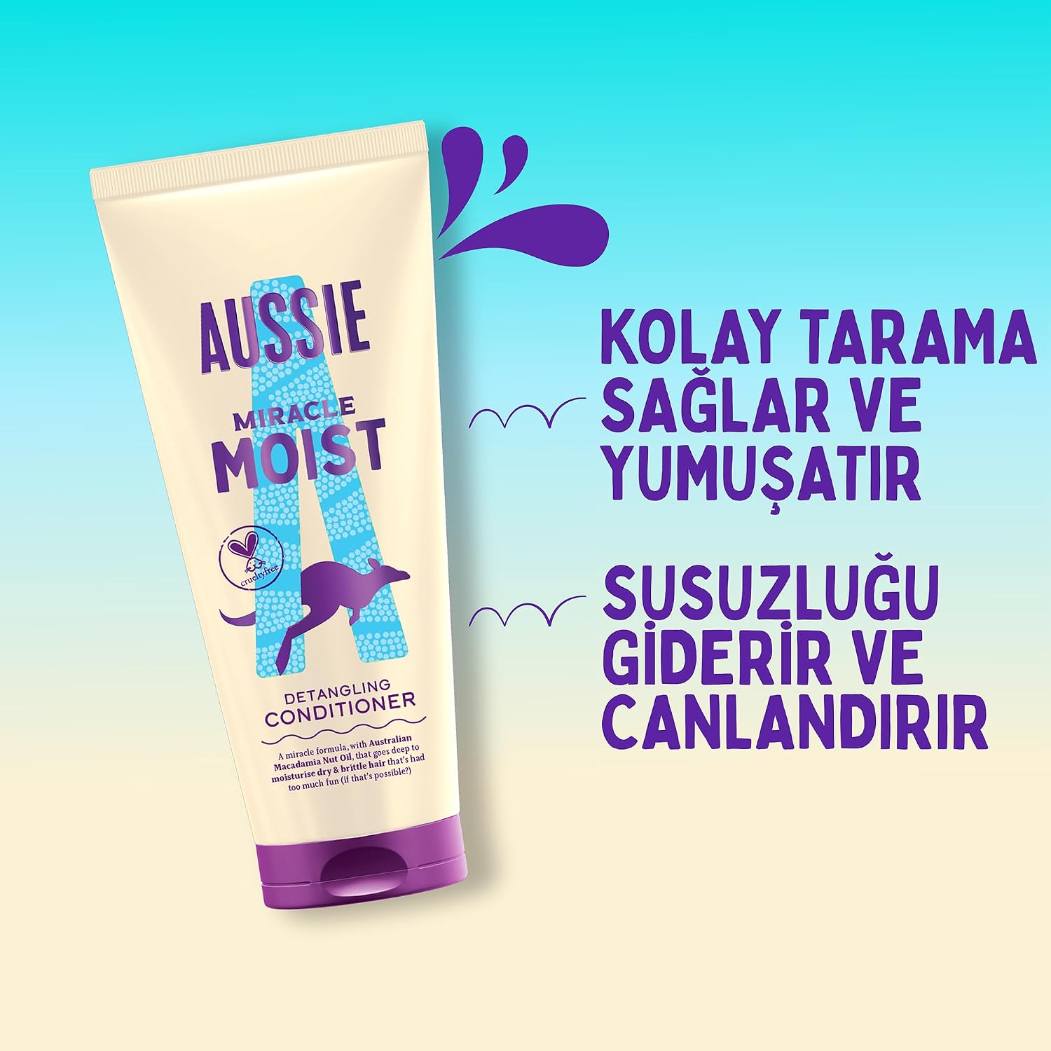 Thumbnail 5 de Aussie Miracle Moist Detangling Conditioner 1000ml